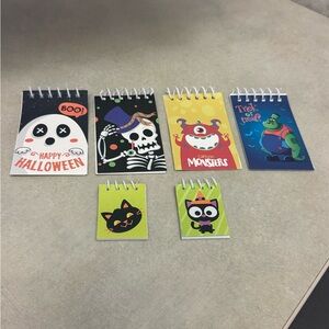 Halloween Themed Mini Notepads Set